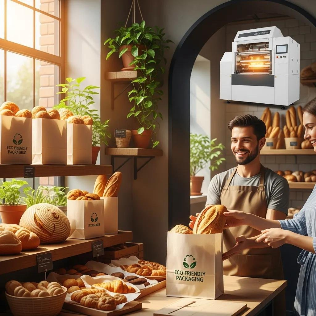 Sustainability advantages of V bottom paper bag machines in food packaging